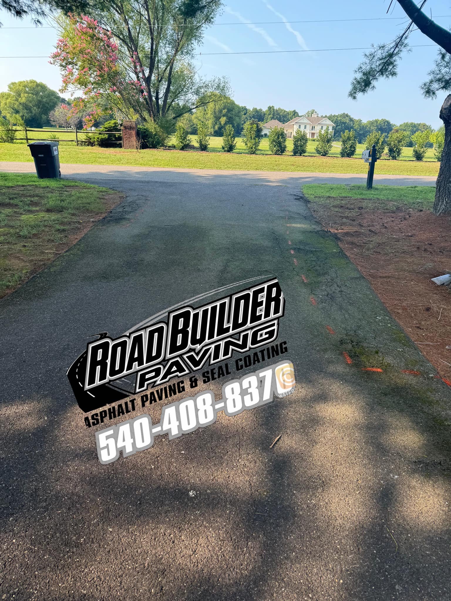 road builder paving fredericksburg, va